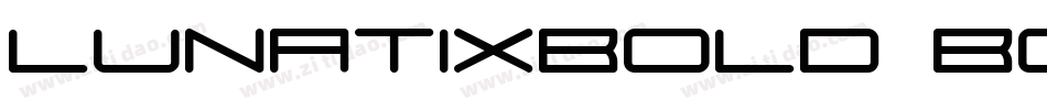 LunatixBold Bold字体转换
